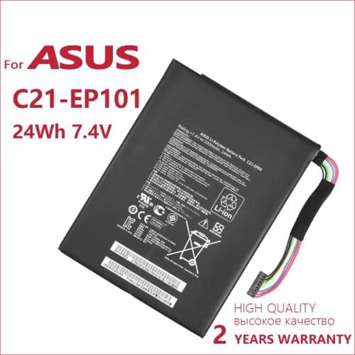 Genuine C21-EP101 tablet Battery for ASUS Eee Pad Transformer TF101 TR101 7.4V 3300mAh 100% Original batteria