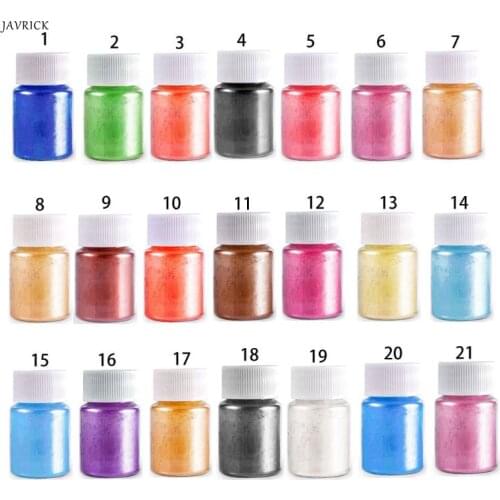 21 Colors Aurora Resin Mica Pearlescent Pigments Colorants Resin Jewelry Accessories for DIY Making