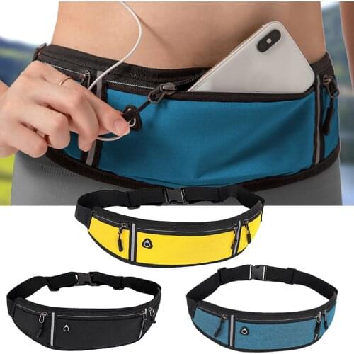 Professional Running Sports Waist Bag Sports Belt Mobile Phone Holder Men Women Pouch Gym SportsBags Running Belt Waist Pack
