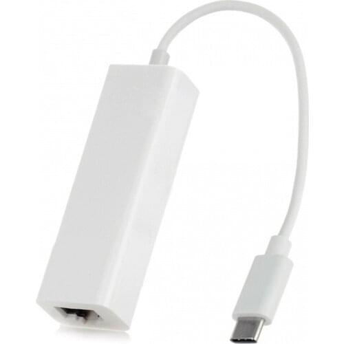 Type C Male to 100Mbps Ethernet Network LAN Adapter for Apple Macbook & Laptop PC