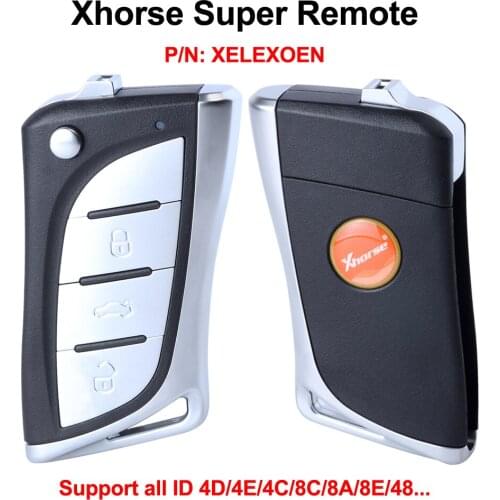 Keyecu XELEX0EN XELEXOEN VVDI Super Remote with XT27 XT27A66 Chip for VVDI2 /VVDI MINI Key Tool / Tool Max