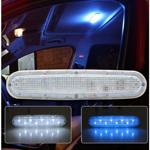 Universal LED Auto Interior Reading Light USB Charging Dome Vehicle Indoor Ceiling Lamp Magnet Car Roof Lamp Auto Styling Night