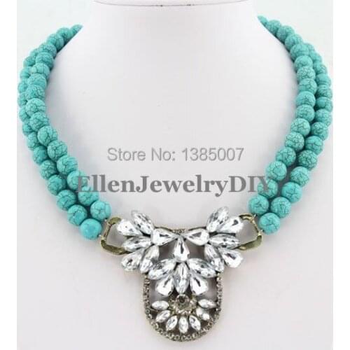 High Quanlity 2 Rows beautiful Jewelry,Holiday Party Necklace,beautiful Necklace,Bridesmaid Necklace,Statement Necklace