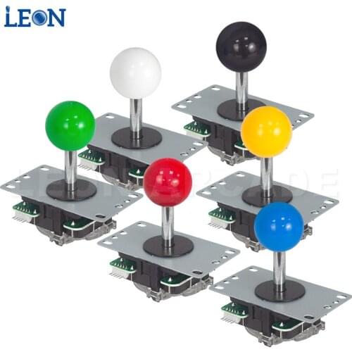 2 Pcs Joystick Usb Vinilo Maquina Arcade Video Game Durable Metal And Plastic Kit Joystick Arcade Sanwa Original Mame Neogeo Mvs