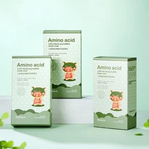 Amino Acid Mud Mascaras Faciais Cravos E Espinhas Cilt Maskesi Masque Beaute Puntos Negros Acné Maski Na Twarz Face Kosmetyki