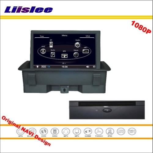 For Audi A1 2011~2015 Car Stereo Radio CD DVD Player GPS Nav Navi Navigation 1080P HD Screen System Original Design