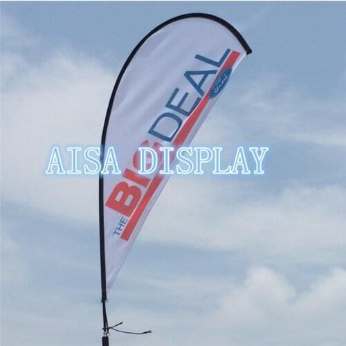 Teardrop car flag custom logo car teardrop flag car sail flag car bow flag Car feaher flags car window teardrop flags