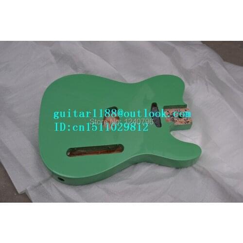 Free shipping new electric guitar body in green with alder body 1666