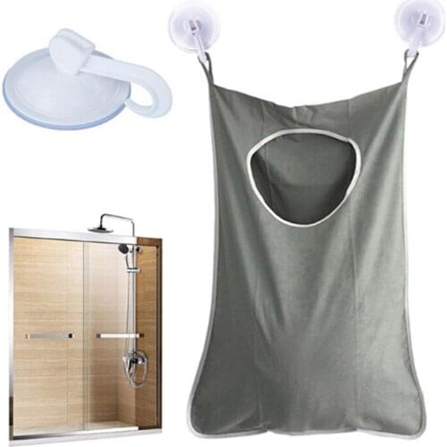 Household Hanging Laundry Hamper Over The Door Large Capacity Dirty Clothes Storage Portable Durable Oxford Cloth Recycle Bag