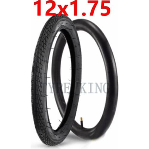 Childrens bicycle tire 12 x 1.75 inner and outer trye 12*1.75 single car inner and outer tire parts/accessory