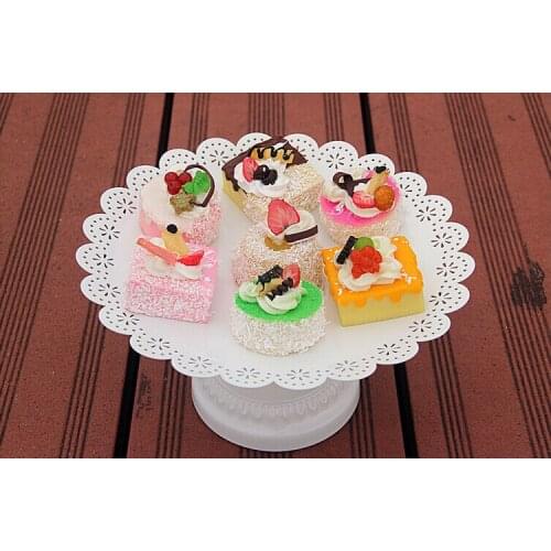 Diameter 31cm White metal plate fruit plate fruit bowl white tray sugar bowl for wedding decorative SG089