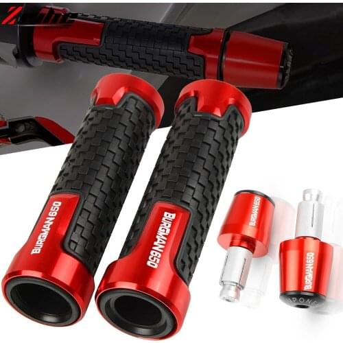 For Suzuki BURGMAN650 Burgman 650 2013 2014 2015 2016 2017 2018 Motorcycle Handlebar Hand Grips End Handle Bar Cap End Plug