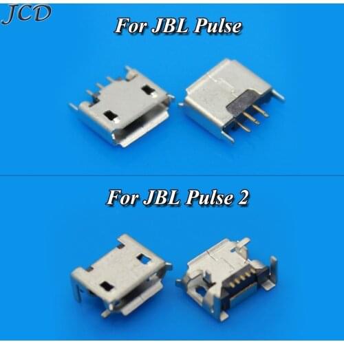 JCD 10pcs For JBL Pulse Pulse 2 Bluetooth Speaker Micro mini USB Charging Port jack socket Connector Replacement repair parts