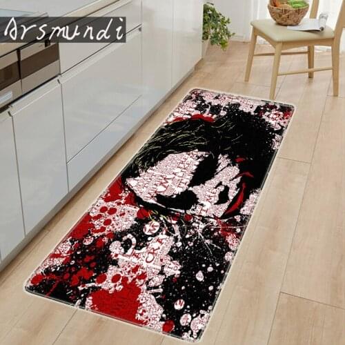 Mat for Kitchen Carpet Joker Bath Mat Bathroom Rug Mat for Hallway Entrance Door Mats Floor Mat Bedroom Carpets Living Room rugs