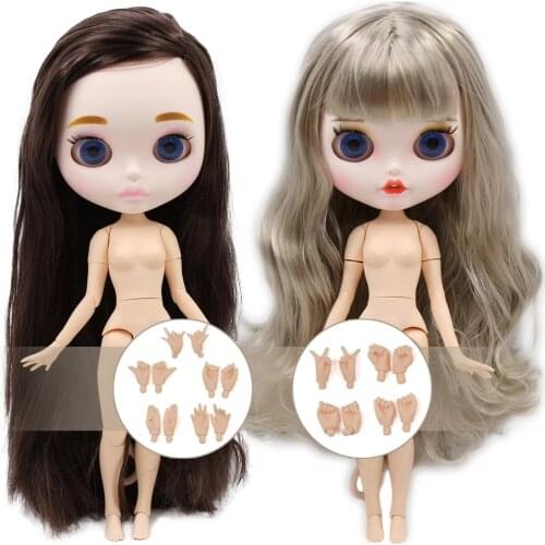 ICY DBS Blyth Doll Carved Lips Face Suitable DIY Change 1/6 BJD Toy OB24 ball joint body anime girl