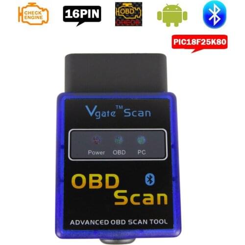 Best Vgate OBDII Scanner Elm327 Bluetooth V1.5 Car Diagnostic Scanner for Android Adaptor ELM 327 V 1.5 Auto Diagnostic Tools