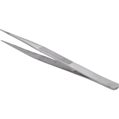 BRAND NEW TWEEZERS STAINLESS STEEL 7" LONG # TWE8 Tools For DIY Length 16cm