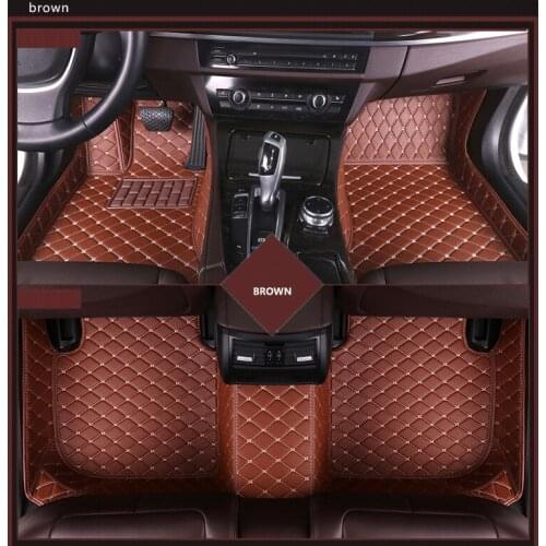 Custom car floor mat for Porsche Cayman Macan panamera Cayenne Boxster 718 auto foot pad aumobile car accessories styling