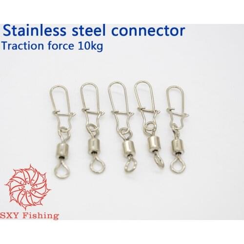 SXY FISHING Stainless steel Connector Stainless steel pin fishing pin Lure pin FISHING TOOLING Traction force 10kg