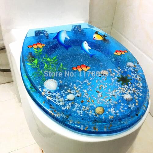 Toilet high-grade resin thickened toilet seats cover,UVO type universal Ordinary buffer toilet seats,Silent color toilet seats