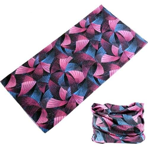 Buffe Floral Printed Bicycle Seamless Summer Outdoor Sport Neck Warmer Bandana Fish Ride Mask Bike Magic Scarf Cycling Headband