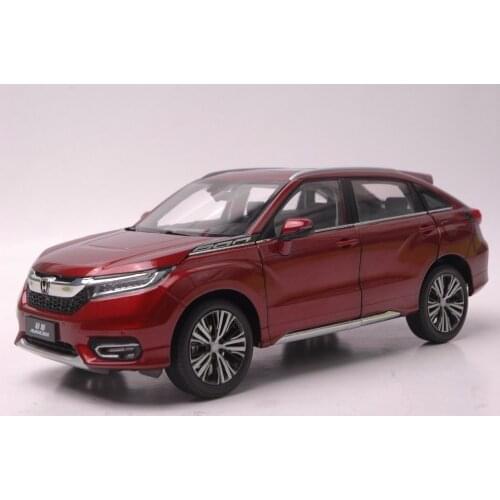 1:18 Diecast Model for Honda Avancier 2016 Red SUV Alloy Toy Car Miniature Collection Gifts HRV