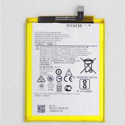 10pcs/lot ISUNOO 5000mAh HE50 Battery For Motorola Moto E4 Plus XT1773 XT1775 HE 50 Mobile Phone Internal Replacement Battery