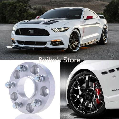 2pcs 5x114.3 70.3CB Car Hubcenteric Wheel Spacer Adapters For Ford Mustang