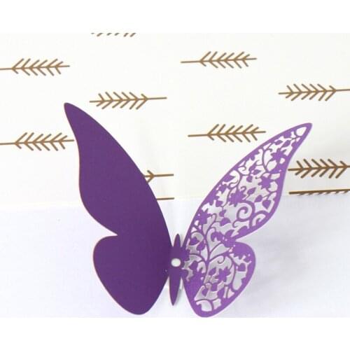 20 Pcs 3D Simulation Butterfly Three-dimensional Creative Living Room Bedroom TV Wall Refrigerator Sticker Wall Sticker