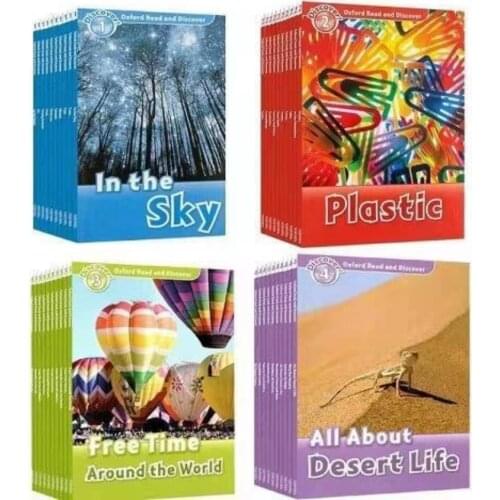 Oxford Read and Discover Level 1 reading learing Helping Child to read Phonics English story Picture books