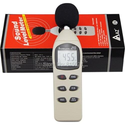 AZ8925 Handheld LCD Digital Sound Level Meter Datalogger Noise Detector Decibel