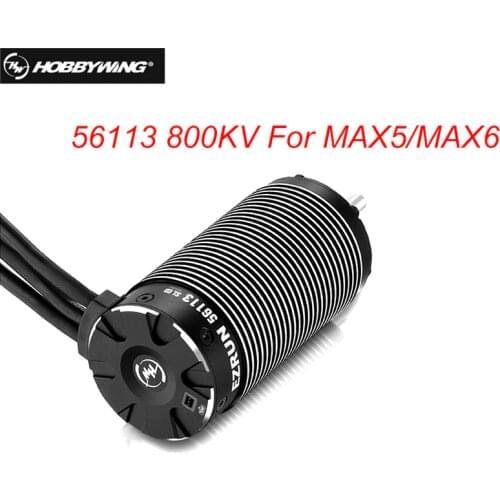 HOBBYWING EZRUN SL 56113 800KV Brushless Motor for 1/5 RC Car Compatiable with MAX5 MAX6