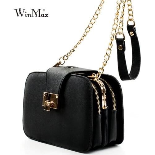 Summer New Fashion Women Shoulder Bag Chain Strap Flap Designer Handbags Clutch Bag Messenger With Metal Buckle #09Sh31/9-2