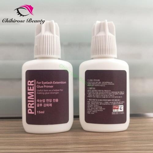 5 Bottles SKY Eyelash Extension Glue Primer from Korea keep Lashes Stay Longer Make Glue Stronger 15ml Fake Eyelashes