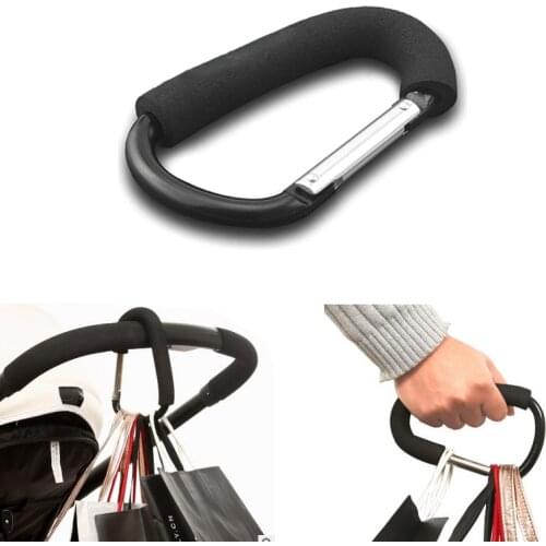 Baby Stroller Hook Stroller shopping hook Accessories Pram Hooks Hanger for Baby Car Carriage Buggy 14*8cm