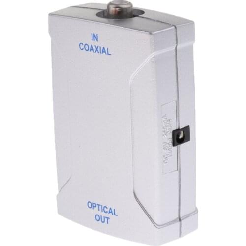 Lovoski Coax Coaxial to Optical TOSlink SPDIF Digital Audio Converter