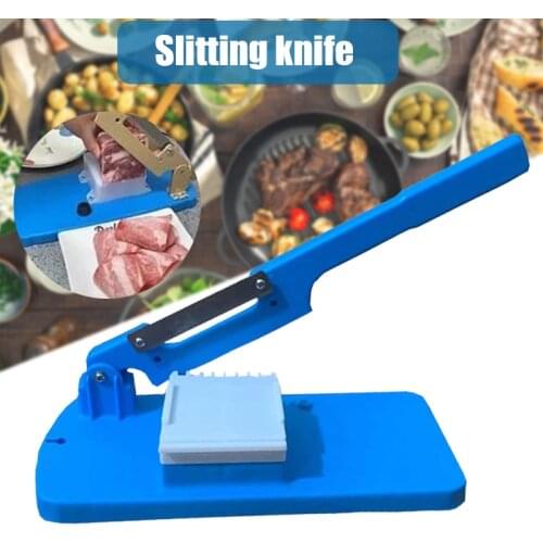 Multifuctional Slicing Board Table Manual Food Slicer Manual Cutting Machine For Meat Mutton Cheese Fruit Kitchen Jw