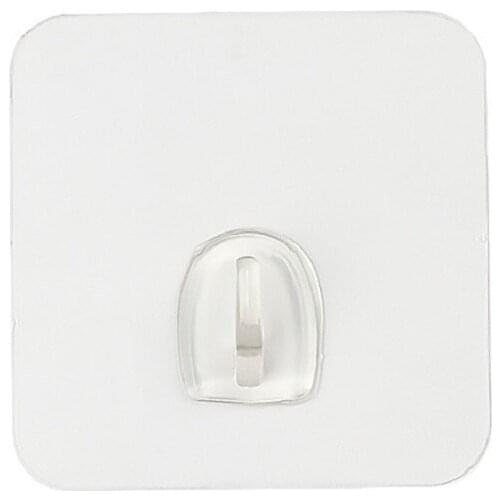 JOYLIVE 6*6cm Reusable Anti-skid Traceless Hooks Anti Skid Hooks Wall House keeper