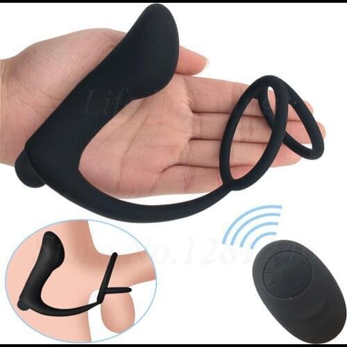 Male Prostate Massager Anal Vibrator for Men G-spot Ass Plug Adult Sex Toys for Penis Delay Ejaculation Rings-20