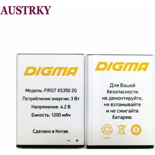 New Digma First XS350 2G battery Replacement For Digma First XS350 2G Mobile Phone