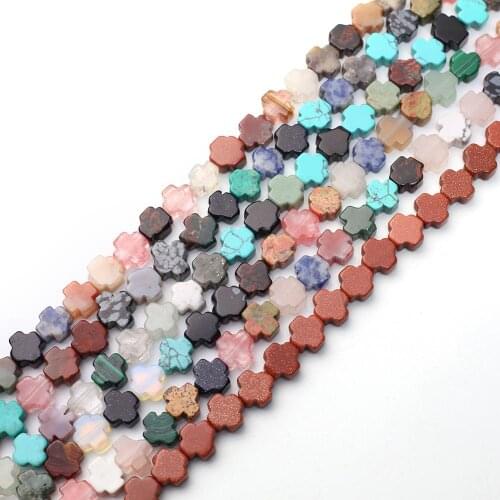 Wholesale 96pcs/lot Sodalite Carzy Agates Natural Stone Beads Cross Charms Pendants For Jewelry Making DIY Earring Bracelet Free