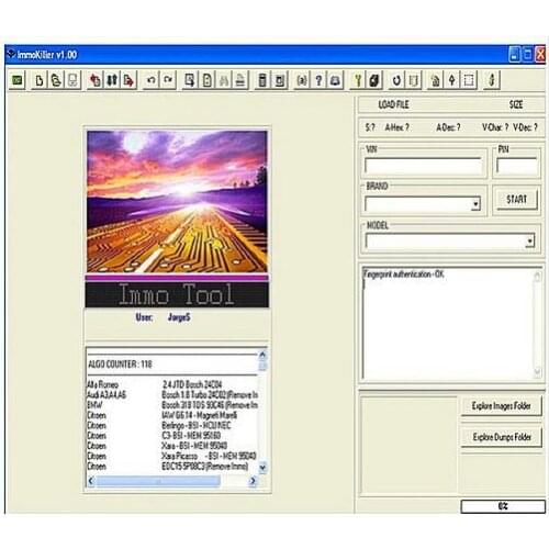 Immo Off Software v1.1 Immo Killer v1.1 Software Programmer Immo Off Programmer Send Online Work Perfect and Free Shipping