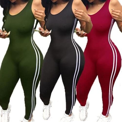 Retro Sexy Women Yoga Jumpsuit Sports Gym Running Fitness Legging Pants Athletic Sleeveless Romper Tracksuit Workout Clothes hot