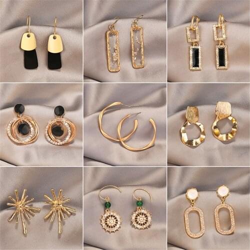 Tassel Earrings New Luxury Drop Earrings Fashion Collocation Women Jewelry Personalized Star Sequined Pearl Earrings Pendant