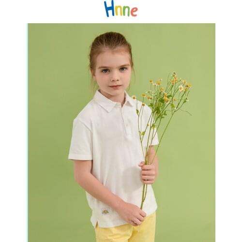 SIMWOOD 2021 Summer New Kids Polo Shirts Unisex Boys Girls Tops Casual High Quality Childrens 4 Years -14 Years Tees HK210340