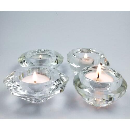 Home Decorations Crystal Candle Cup Home Decoration Supplies Crystal Candle Holder
