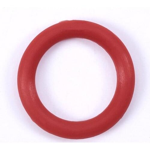 New 50pcs 2mm Thickness Red Silicone O-Ring Seal Gaskets OD 8/10/11/12/13/14/15/16/17mm Silicon Ring Oil Rings Washer