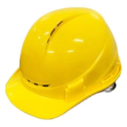 Building construction site labor protection breathable anti-smash helmet ABS helmet