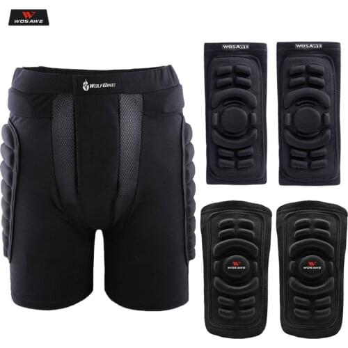 WOSAWE Motocross Hip Protective Shorts Motorcycle Hip Paded Protection Men EVA Skateboard Snowboard Ski Hip Protective Gear