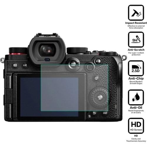 Tempered Glass Protector Guard Cover for Panasonic Lumix S5 DC-S5 Digital Camera LCD Display Screen Protective Film Protection